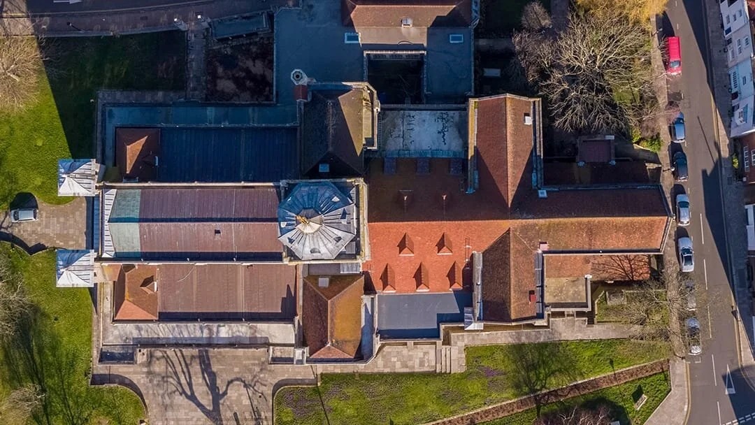 Thermal imaging used during a detailed home survey to detect hidden issues.